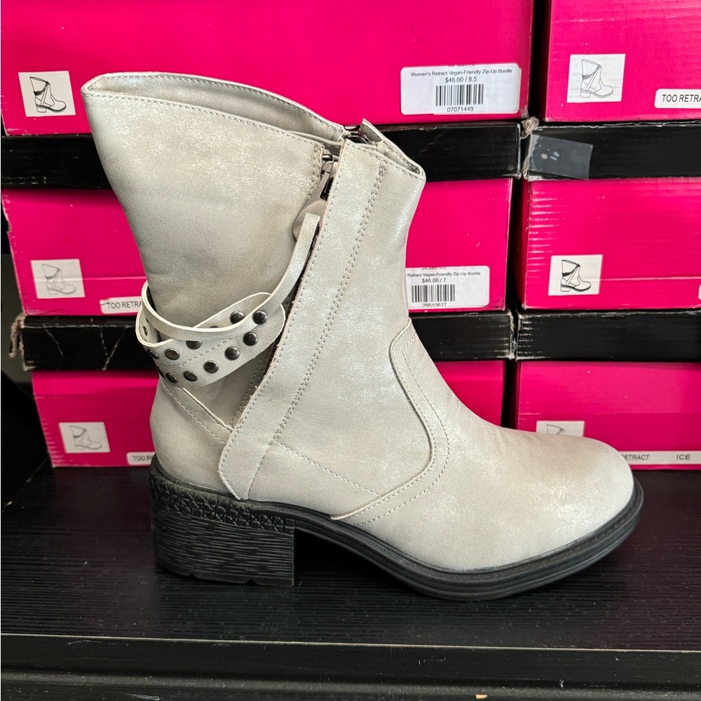 Women's Retract Vegan-Friendly Zip-Up Bootie